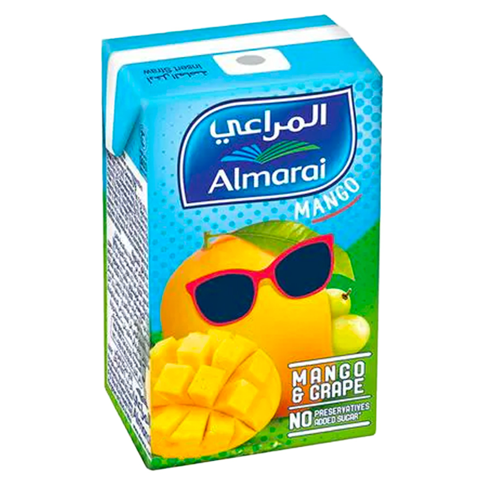 نكتار المراعي مانجو وعنب.140مل