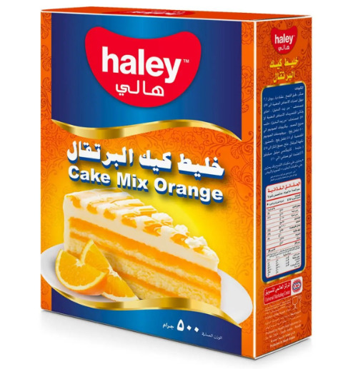 خليط كيك هالي برتقال 500ج