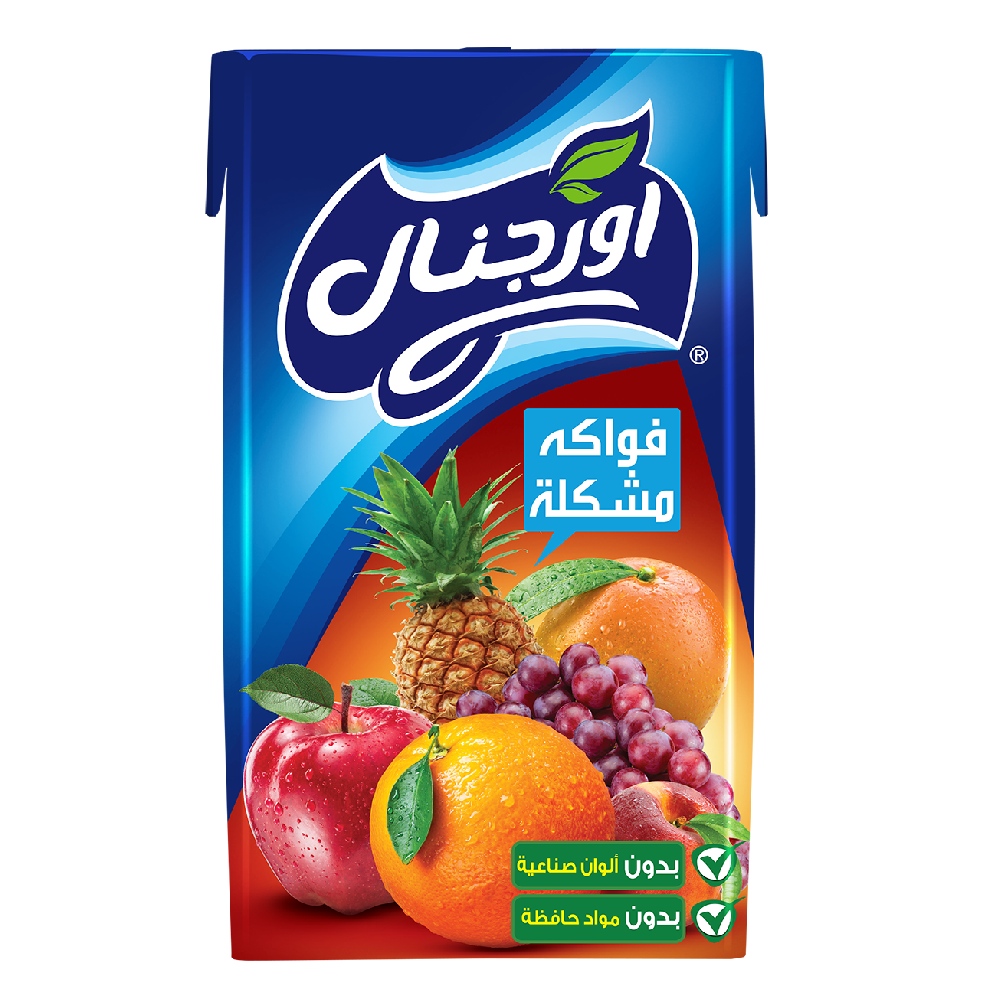 شراب اوريجنال فواكه مشكلة250مل
