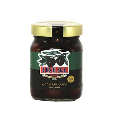 زيتون ايديال اسود يوناني 210ج
