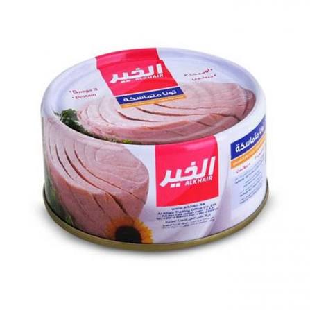 تونة الخير خفيف متماسكة 185ج