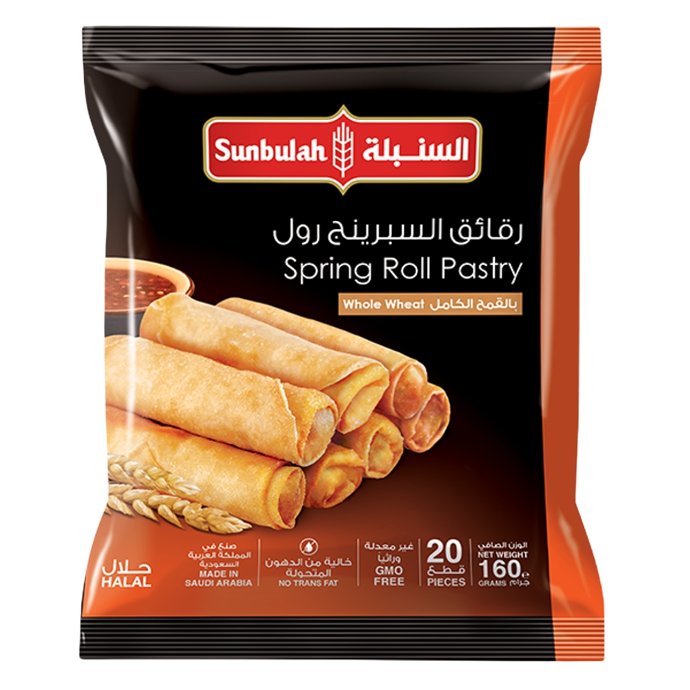 رقائق السنبلة سبرنج رول بر160ج