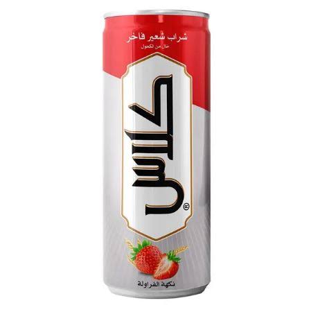 بيرة كلاس فراولة علب 250مل