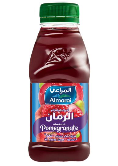 عصير المراعي فواكة ورمان 200مل
