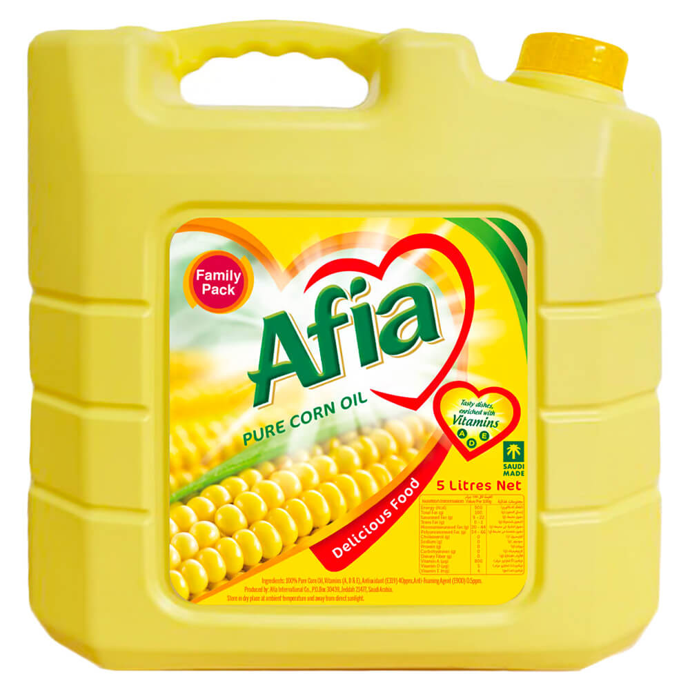 زيت عافية ذرة 5ل