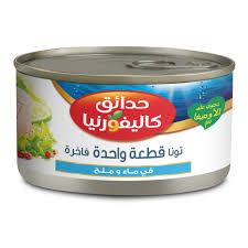 تونة كاليفورنيا فارم ماء 170ج