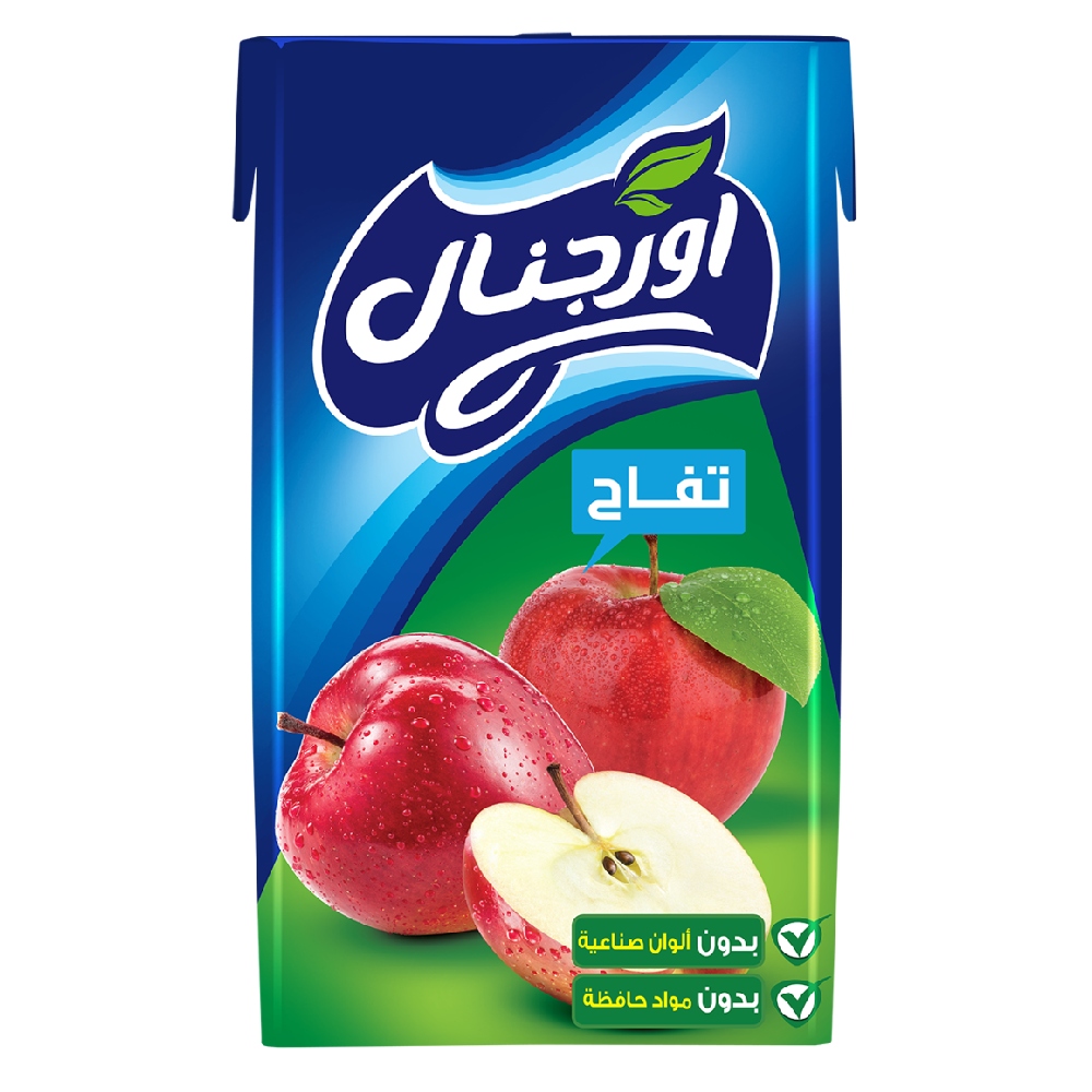 شراب اوريجنال تفاح 125مل