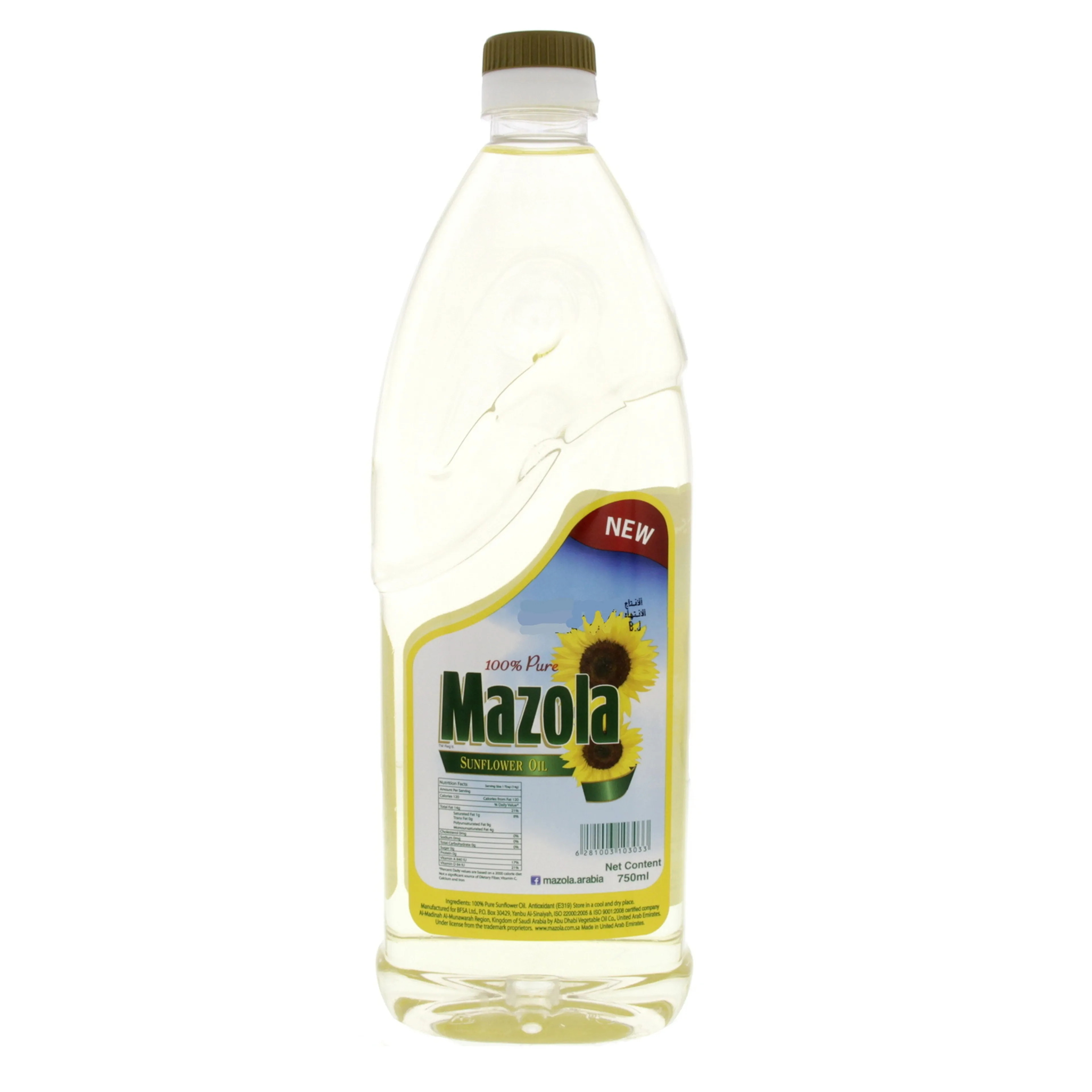 زيت مازولا داور الشمس 750مل