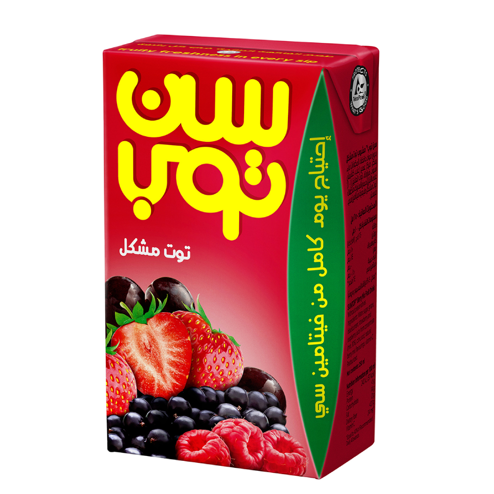 شراب سن توب توت مشكل 125مل