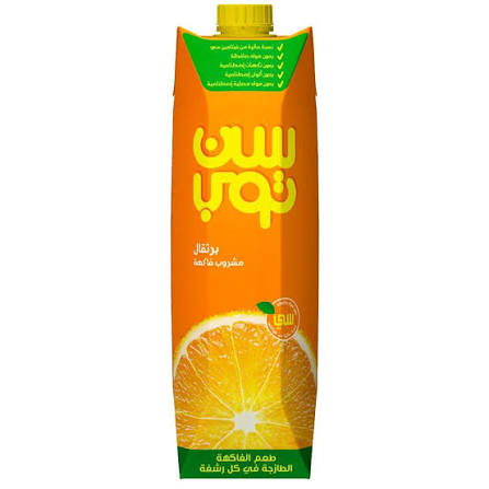 شراب سن توب برتقال 1ل