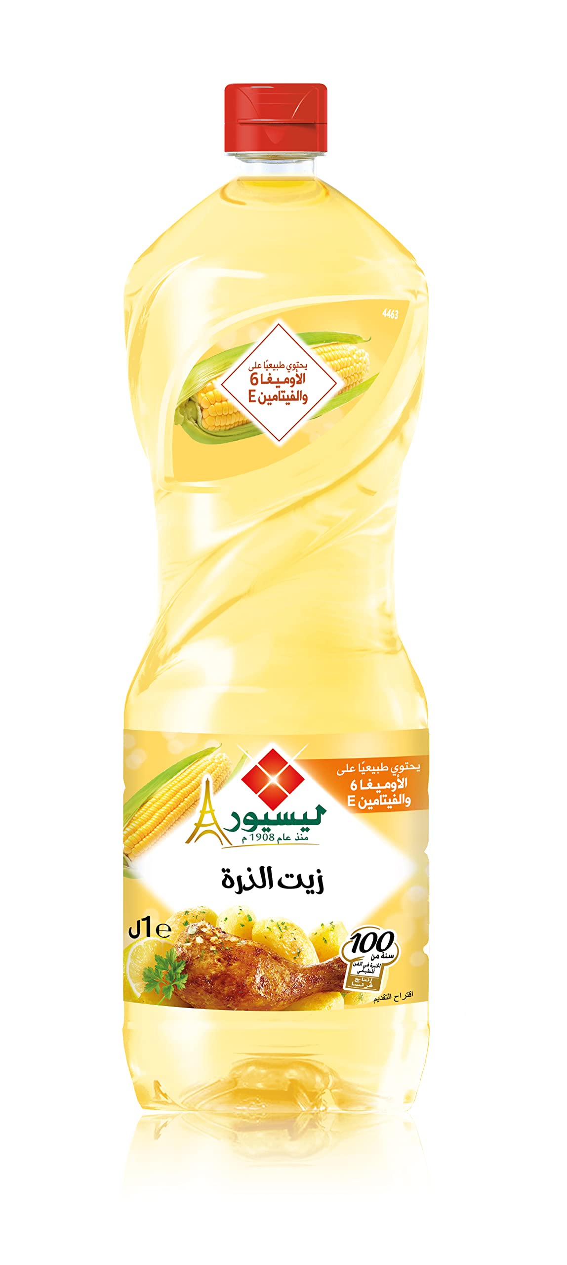 زيت ليسيور ذرة بلاستيك 5ل