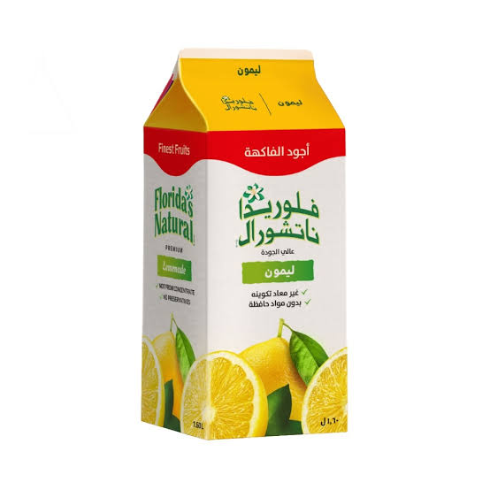 عصير فلوريدا ليمون 1.6ل