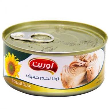 تونة اوربين جاردن بالماء 160ج