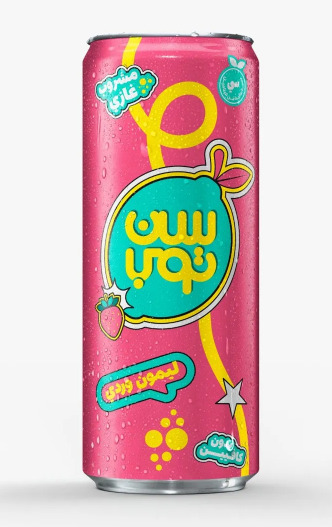 مشروب سن توب ليمون وردي 240مل