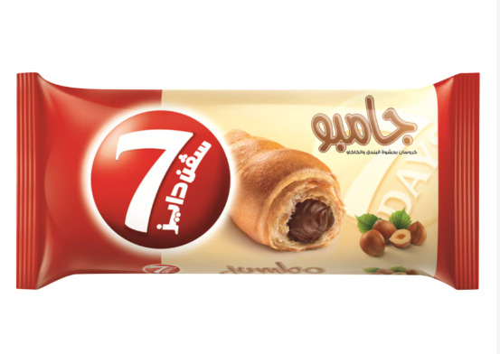 كيك سفن دايز كاكاو جامبو 55ج