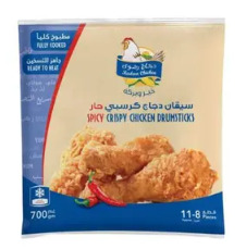 سيقان دجاج رضوي كرسبي حار 700ج