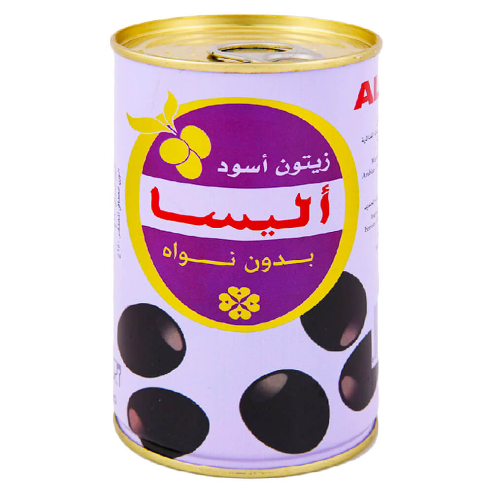 زيتون اليسا اسود بلا عجو 150ج