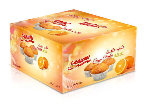 كب كيك يومي برتقال 12×30ج